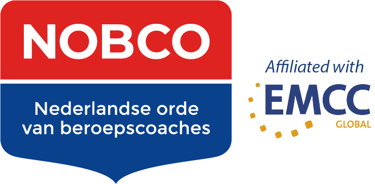 NOBCO logo: red and blue shield with