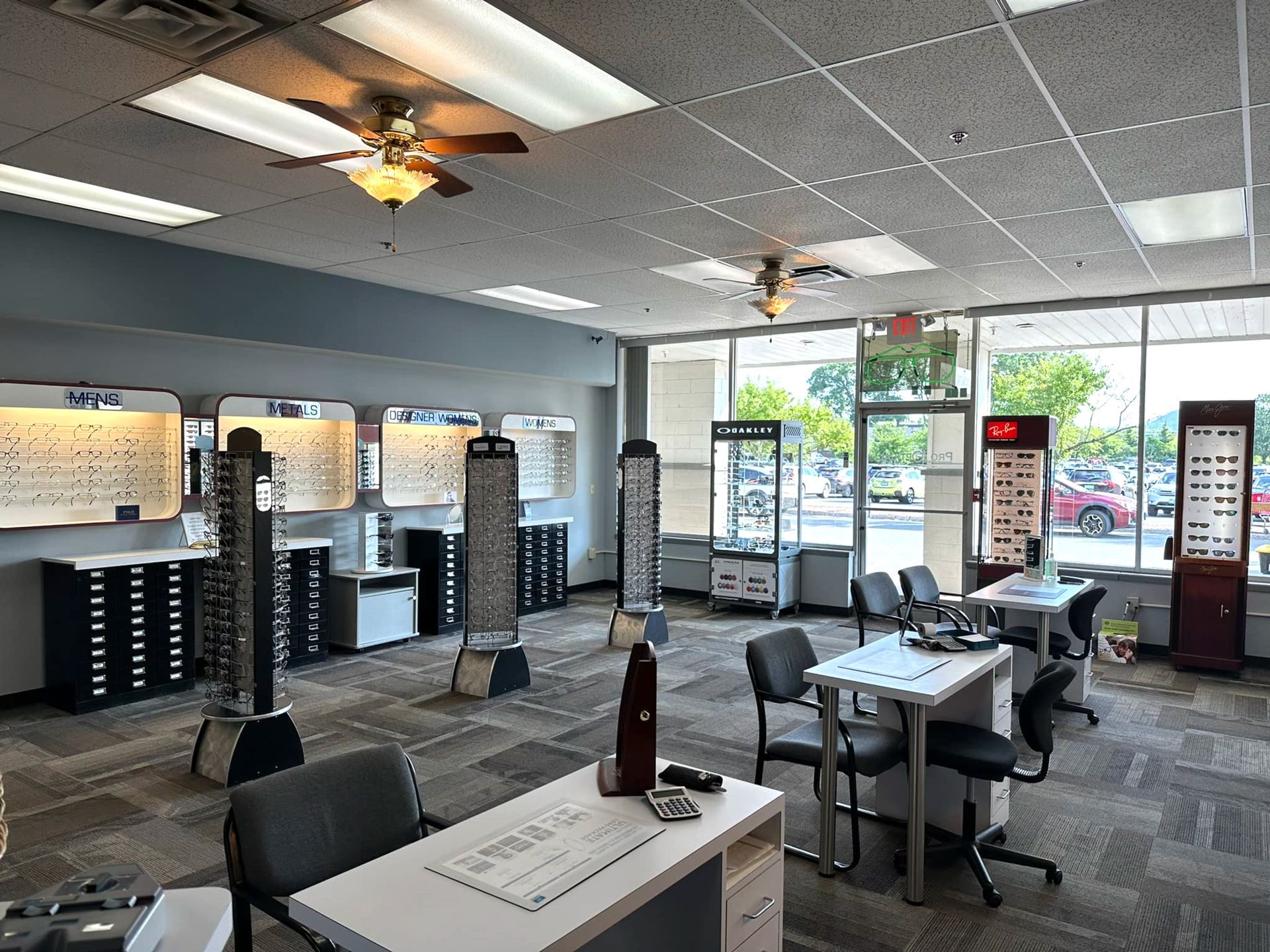 In-store eyeglass repairs at Pro Optical in West Lebanon, NH