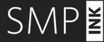 SMP INK logo in white on a dark background, with “INK” in a vertical box on the right