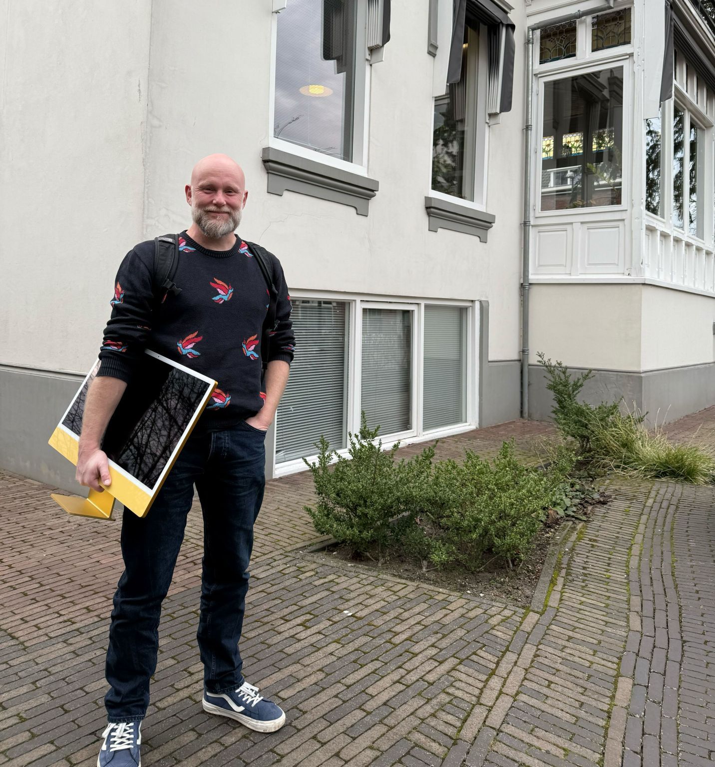 Voor het bureau van Bcreative na de training