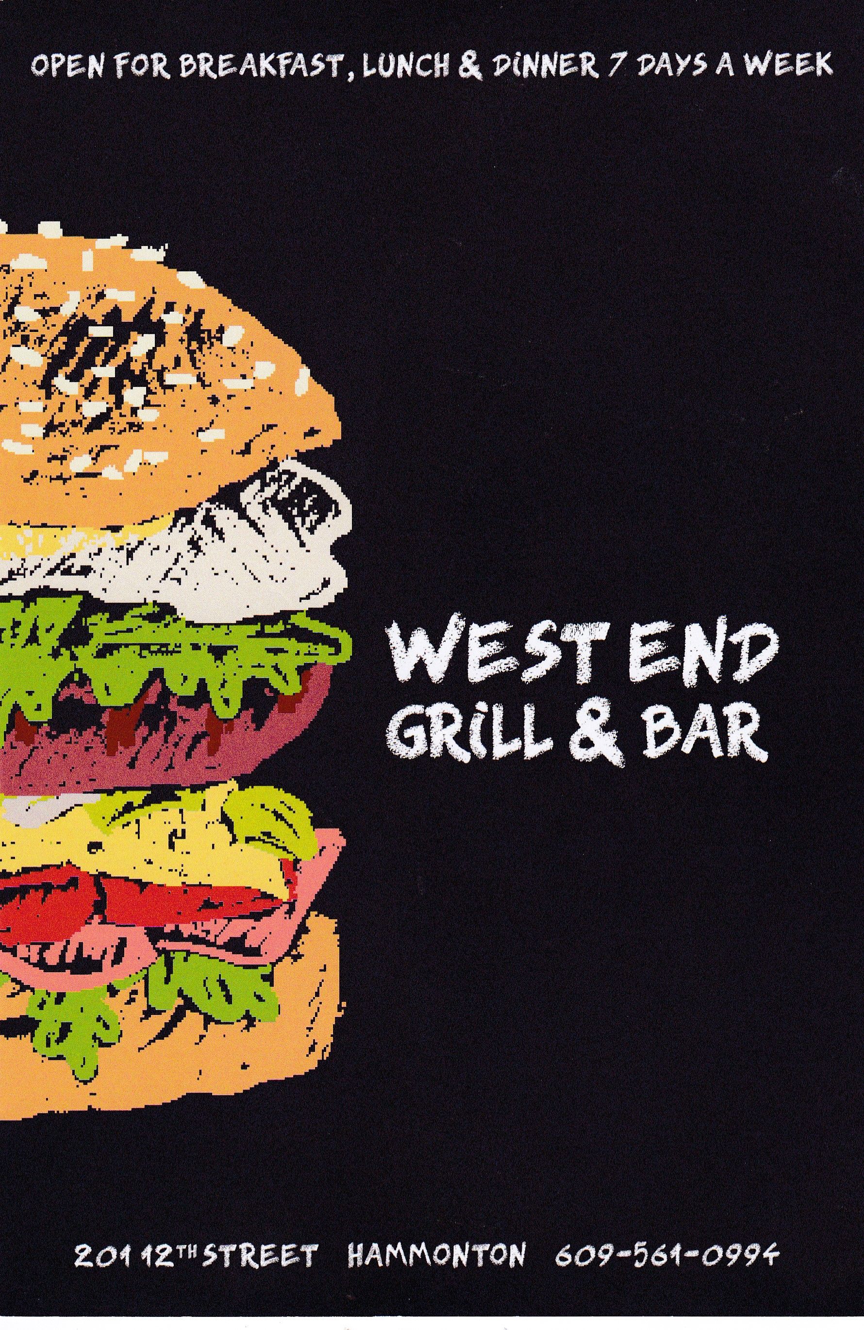 West End Grill & Bar 1 Grill & Bar in Hammonton, NJ