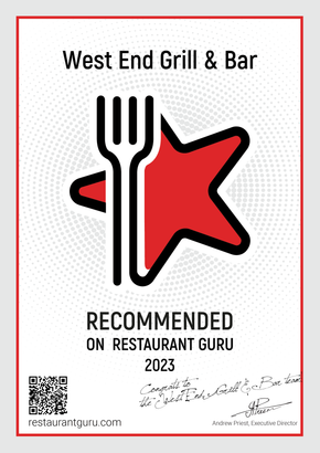 Restaurant Guru Award