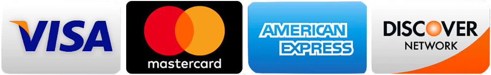 Credit Cards Accepted