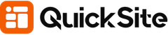Logo header menu, QuickSite Studio, Studio de conception et maintenance de sites web premium expert duda.co