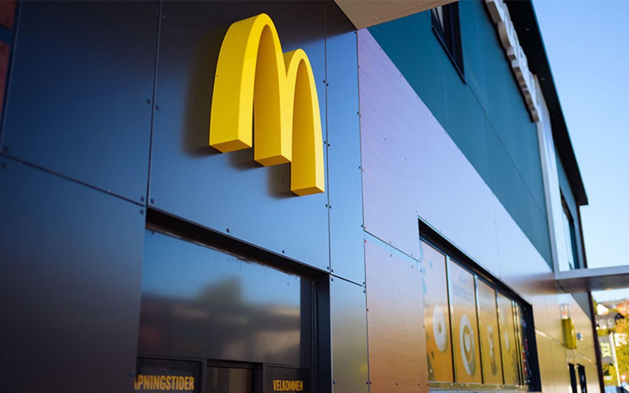 Changing Places Norway in McDonalds