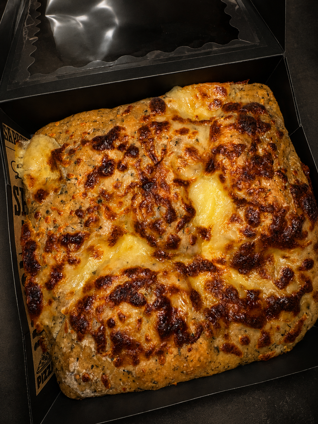 Garlic and Mozzarella Focaccia