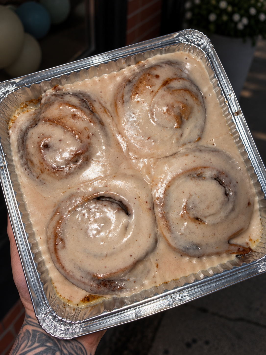 Pumpkin Spice Cinnamon Buns