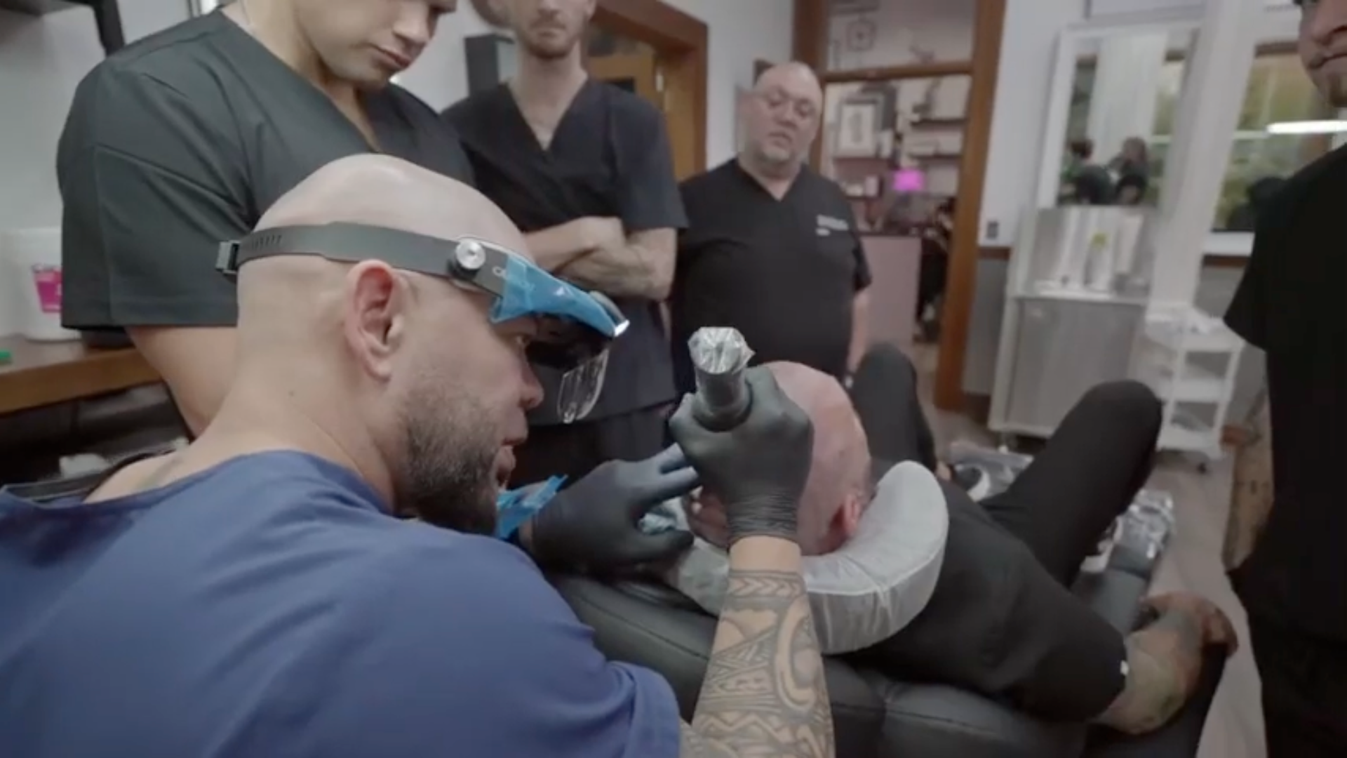 SMP Ink CDA showing the service of Scalp Micropigmentation