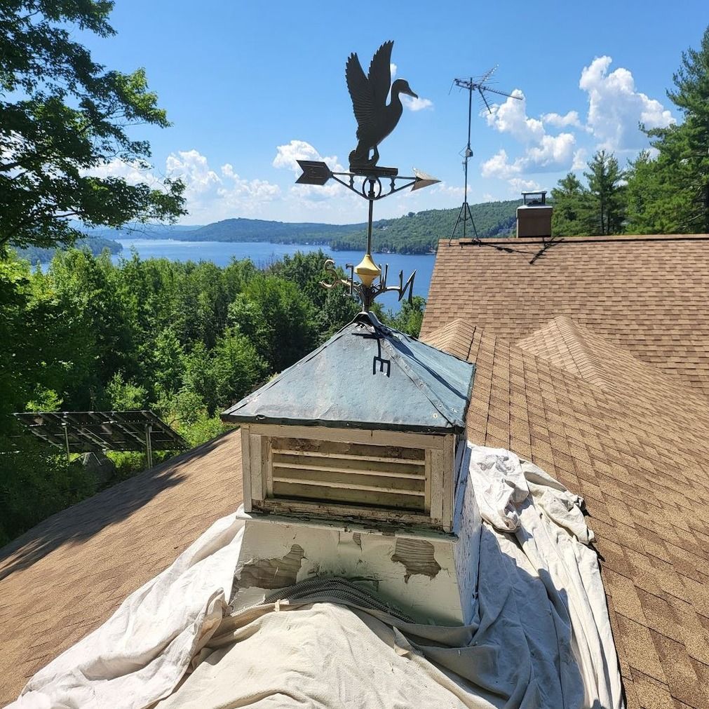 Cupula before repair Cupula before repair