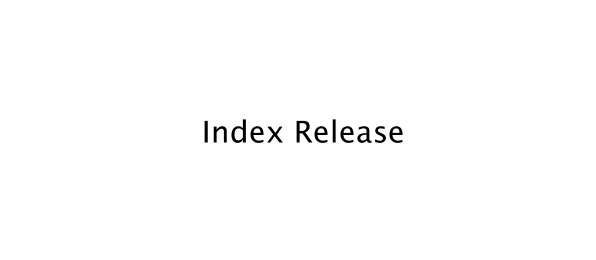 Index Release text on a white background.