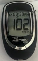 image of a diabetes monitor