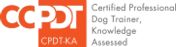 CPDT-KA certification logo: Orange text 