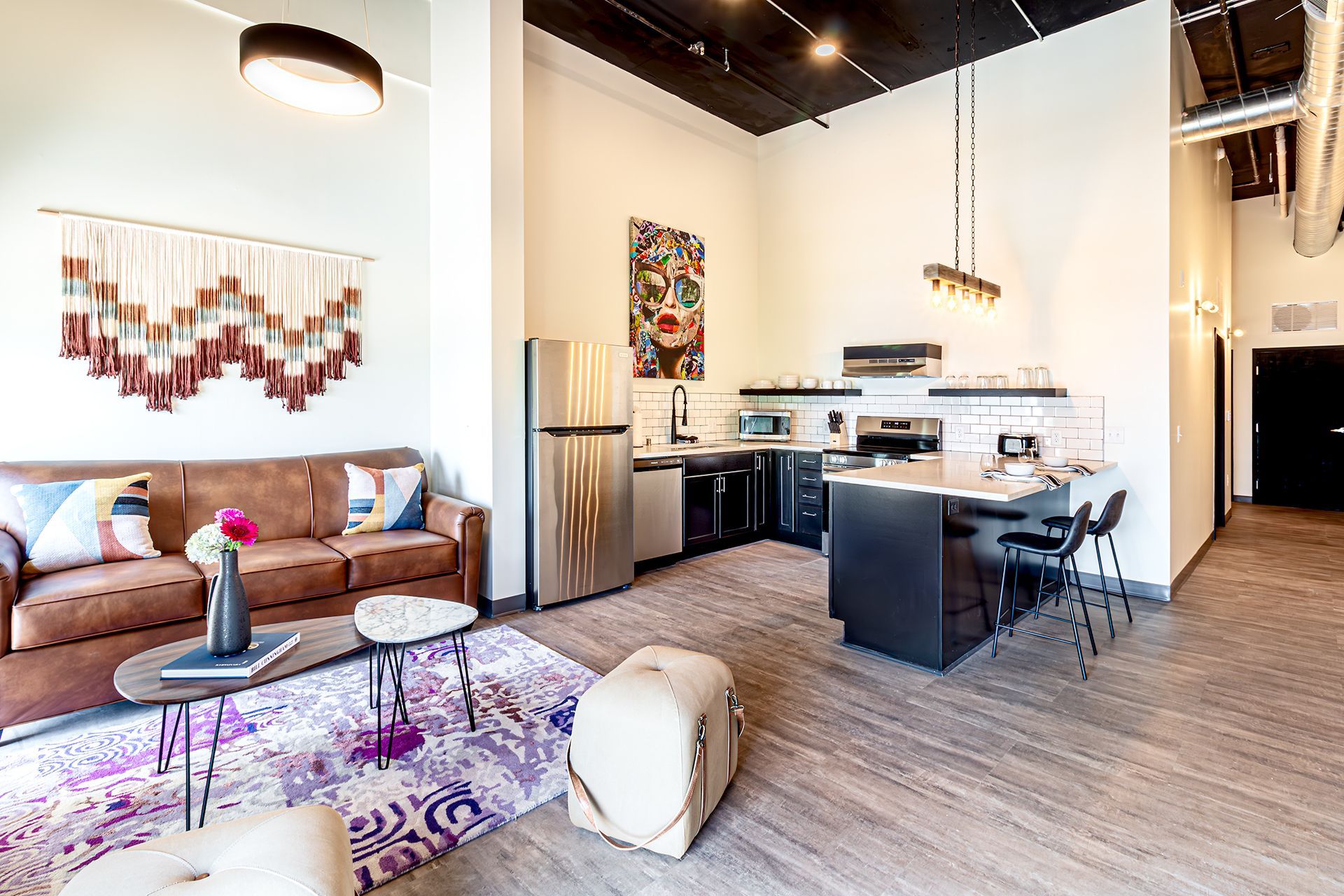 Floor Plan of One Bedroom Suite