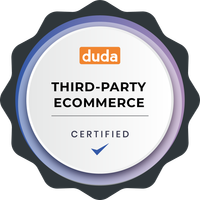 ecommerce duda certified web designer