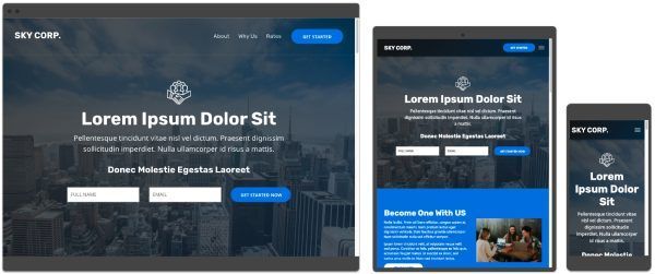 duda consultant freelancer website template