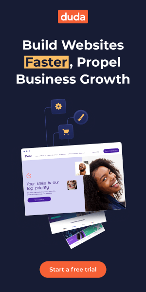 duda website free trial signup coupon code discount