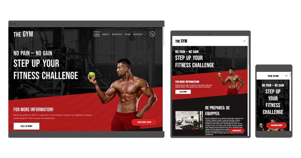 An Exclusive Duda Templates from Ayni Media gym crossfit or personal trainer duda website template by ayni media