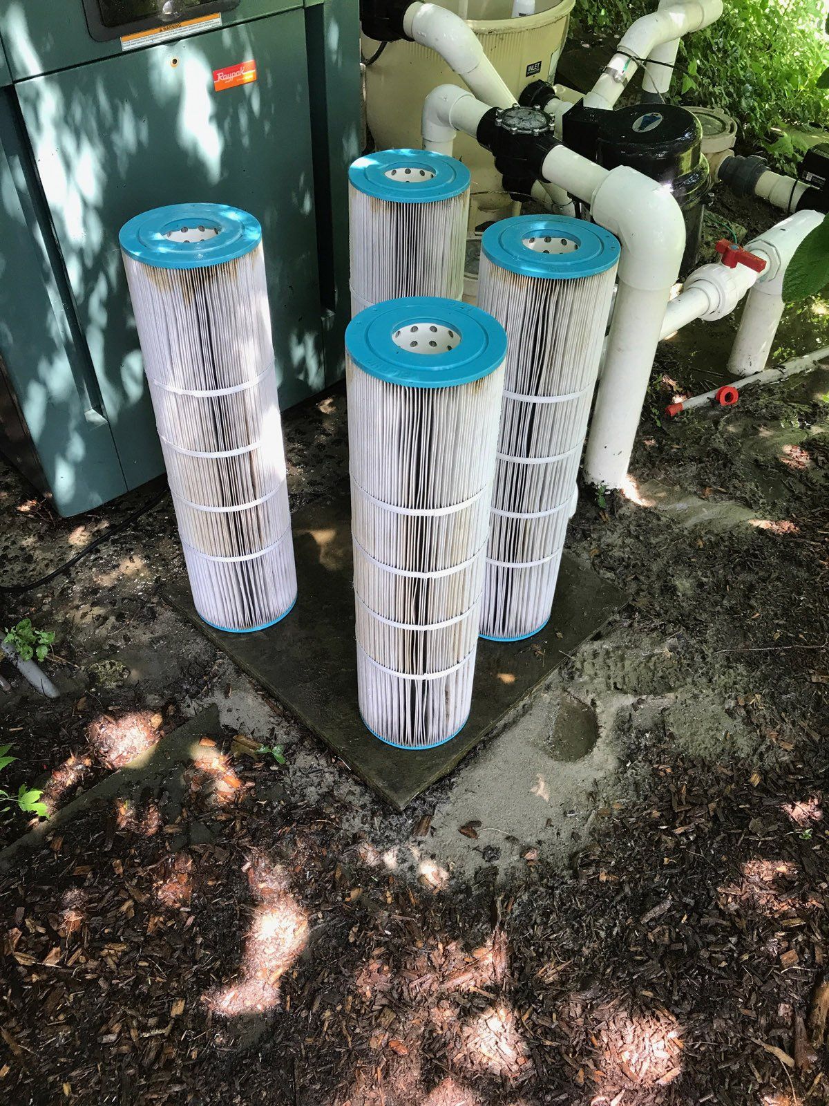 Cleaned Pool Filters — Norwalk, CT — Rave Pools