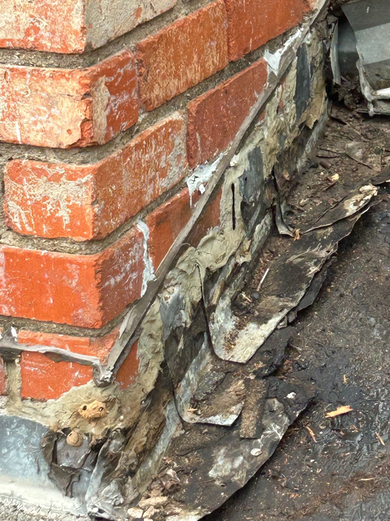 Chimney damage by Night 'N' Day Construction