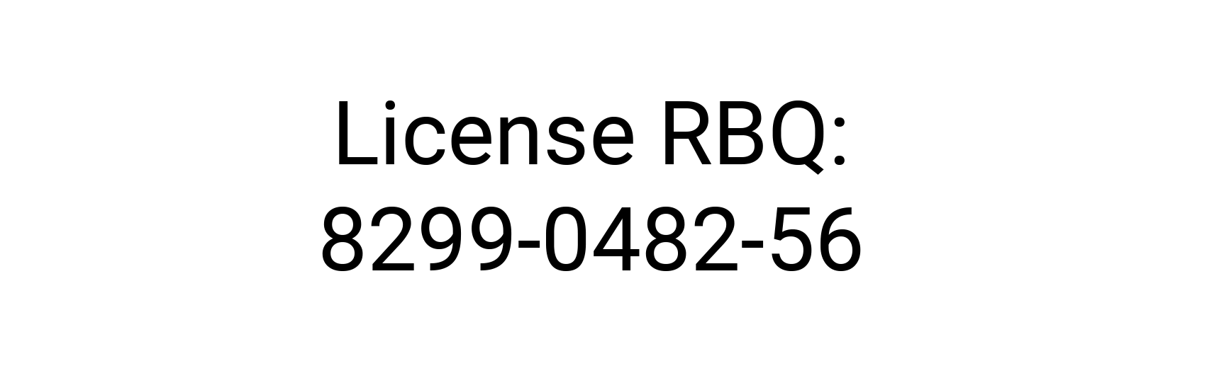 Licence RBQ : 8299-0482-56.
