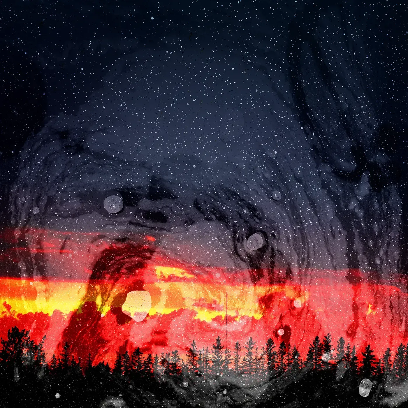 COSMIC RINSE | Fine Art Bitcoin Ordinal NFT by Doug Friesen