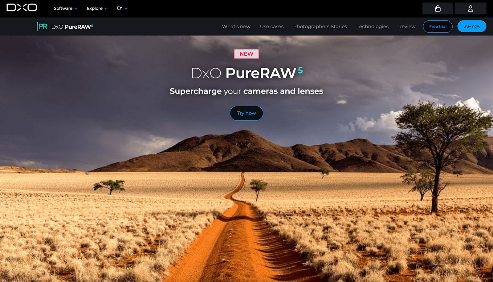 DXO Landing Page