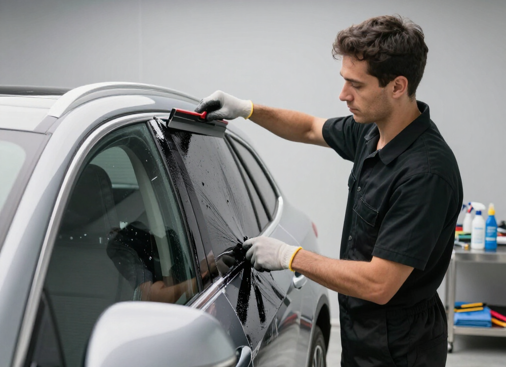 Sunlight reduced by professional car tint film