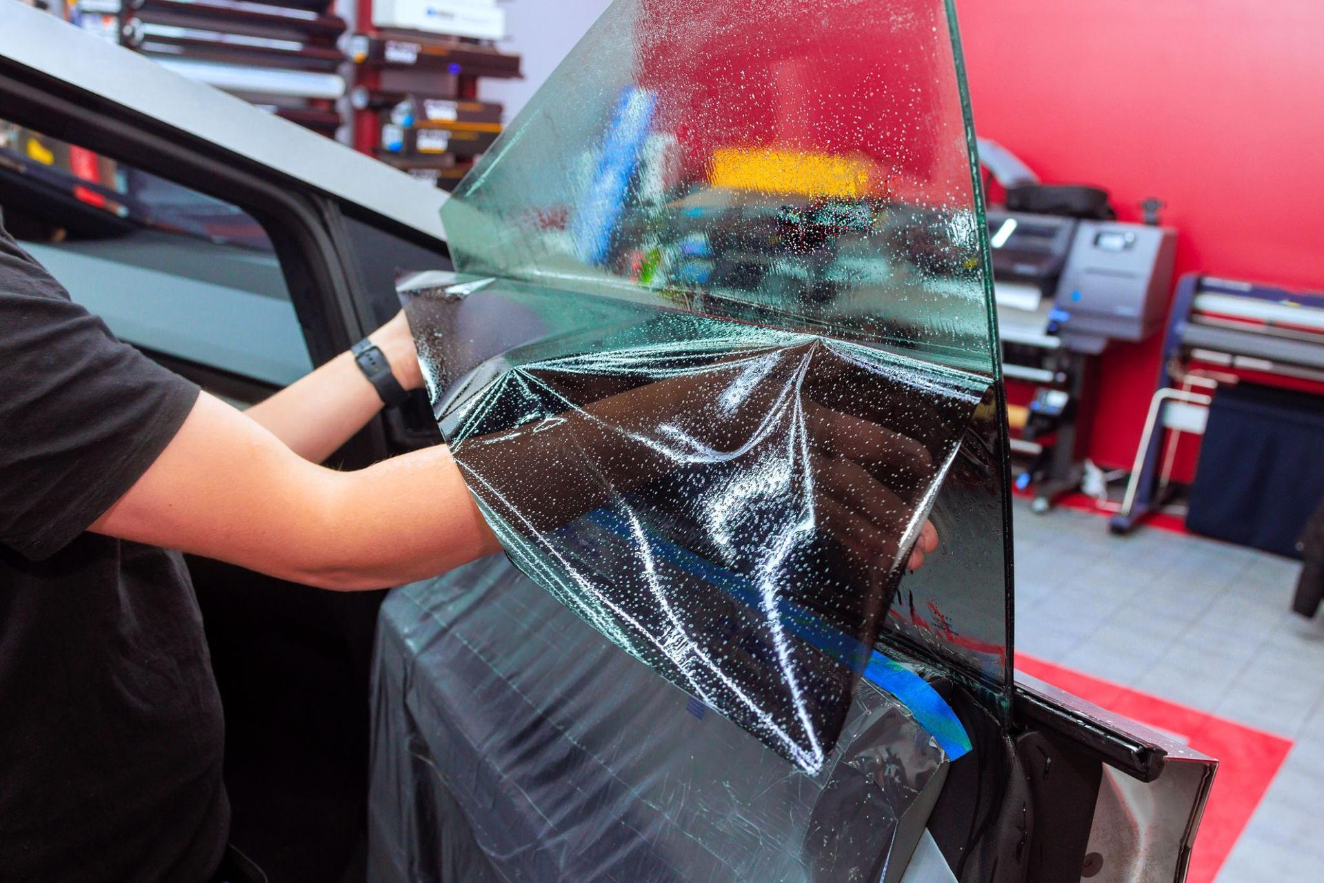 car interior heat reduced by tint
