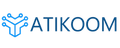 ATIKOOM logo featuring light blue circuit‑tree symbol and dark blue wordmark on white background — technology and IT support brand serving Southeast Louisiana and Mississippi Gulf Coast.