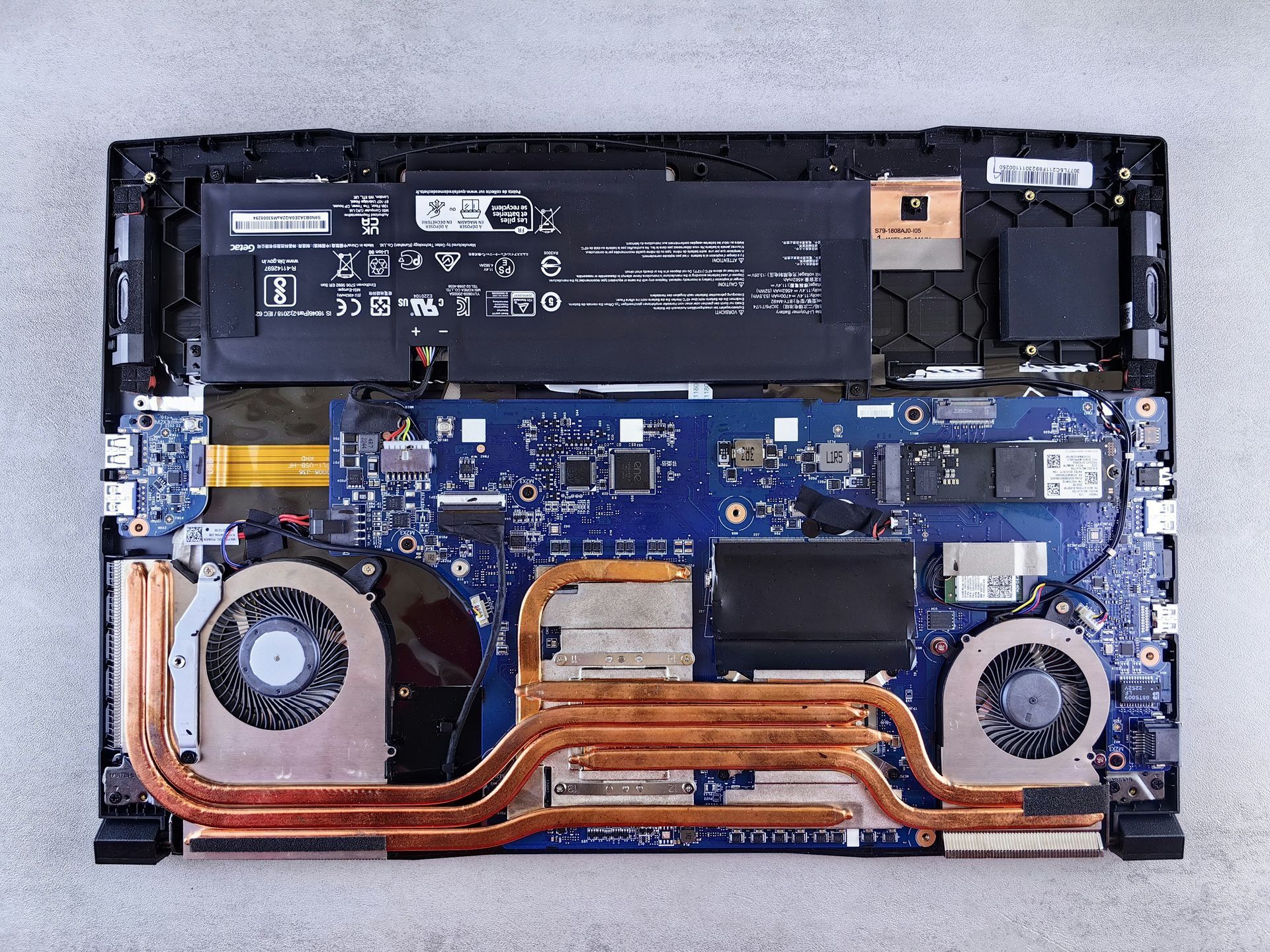 Close-up of laptop hardware repair by Atikoom in Metairie
