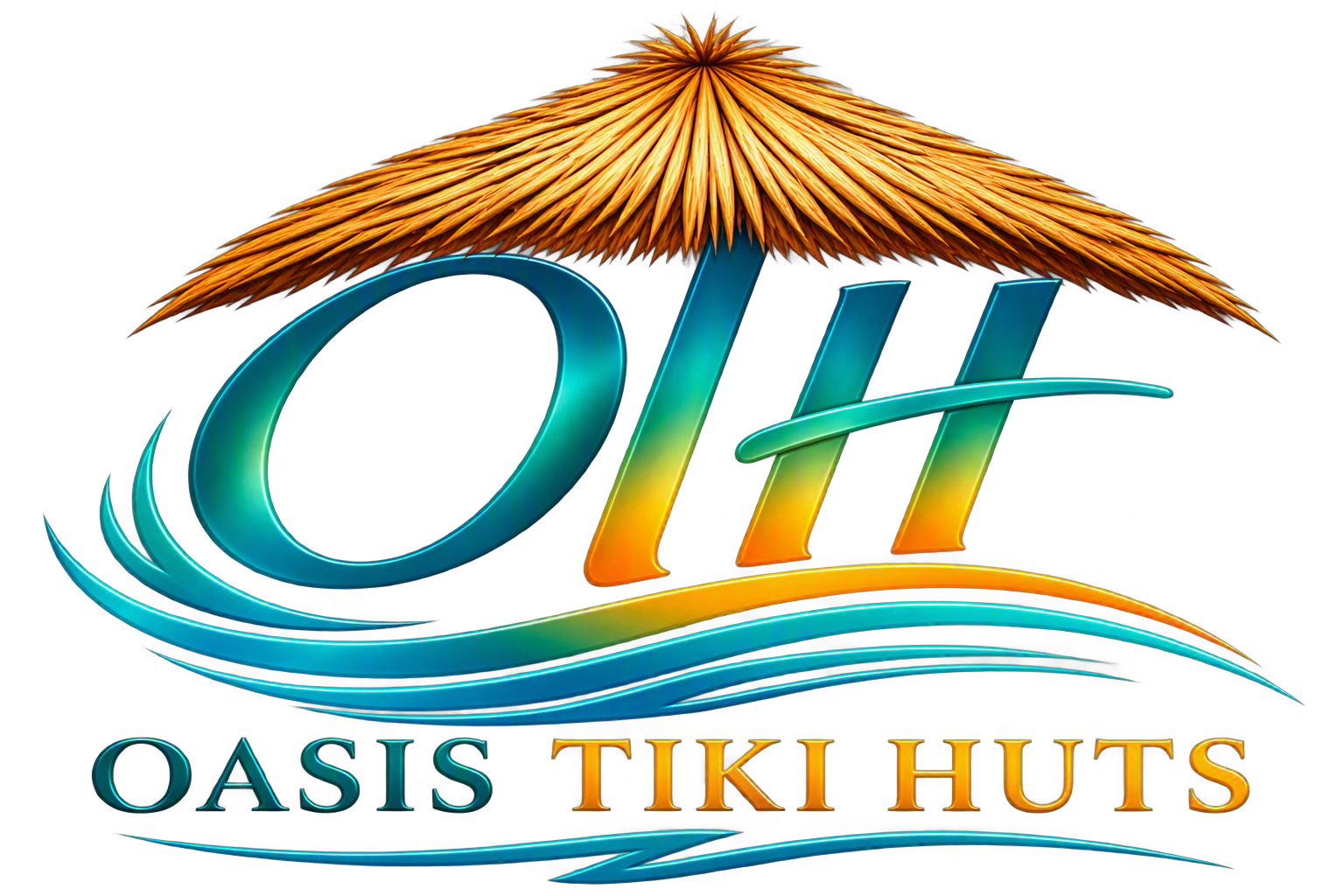 Oasis Tiki Huts Logo