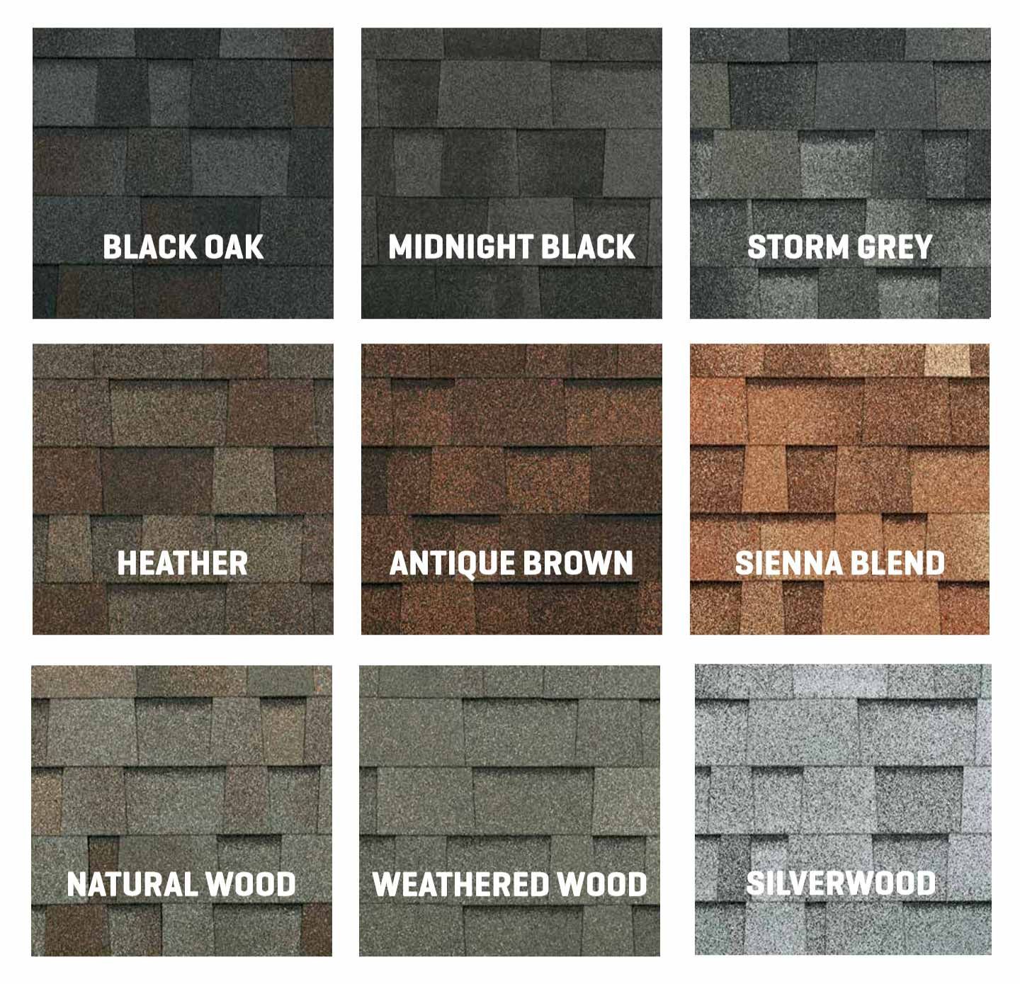 Malarkey Shingles Roof Color Samples
