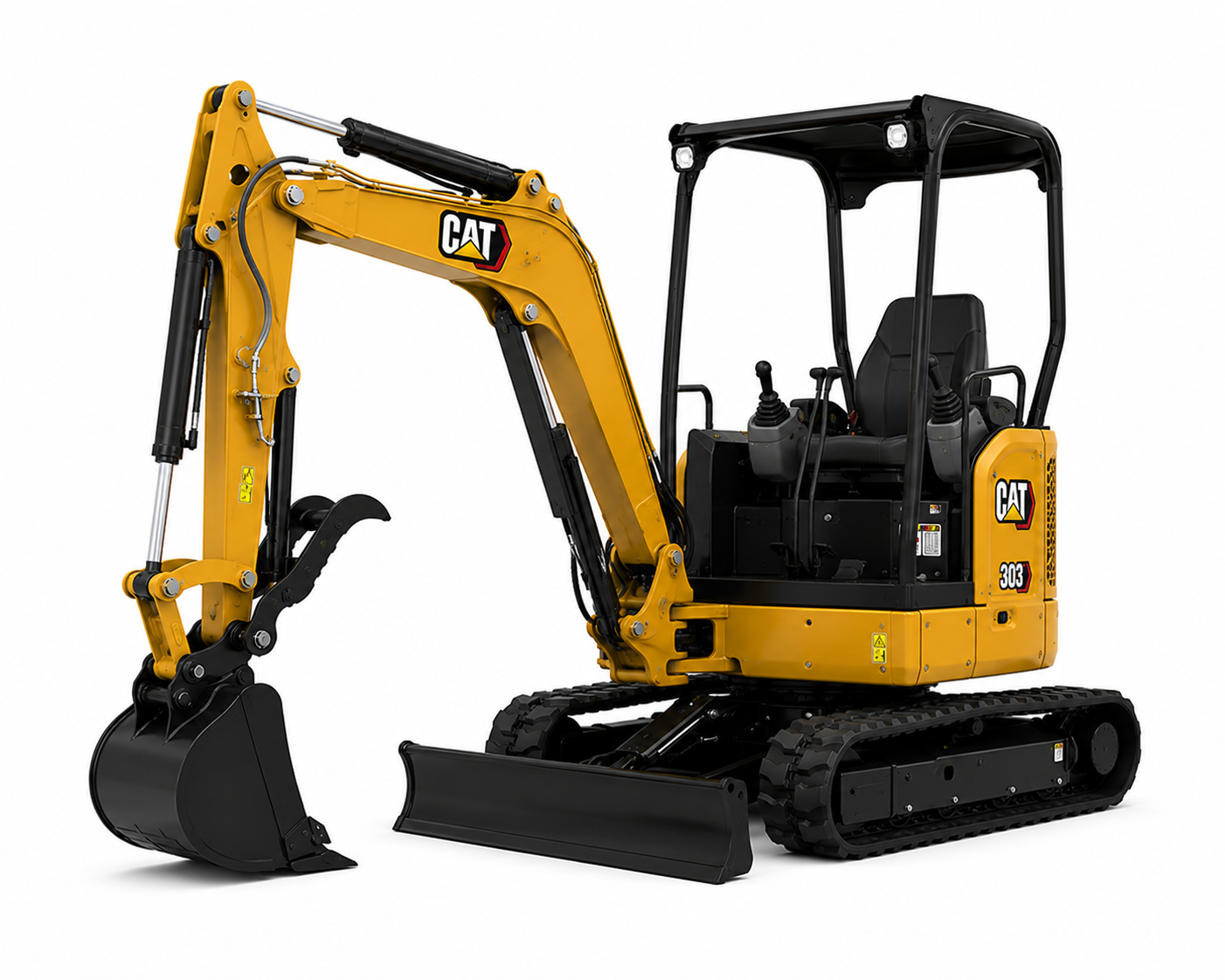 CAT 303 Compact Excavator with Thumb