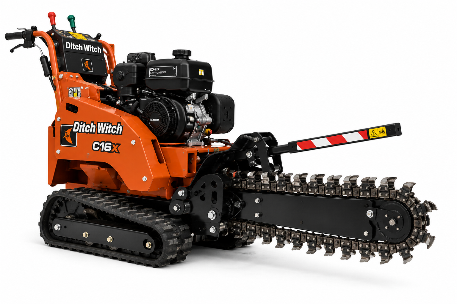 Ditch Witch C16X walk-behind trencher for rent