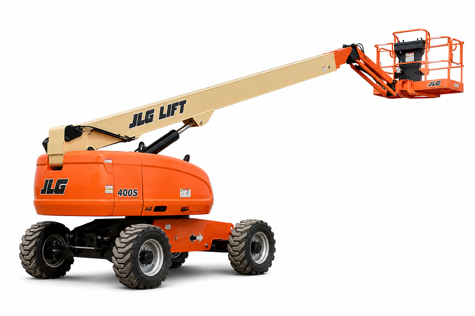 JLG 400S boom lift for rent