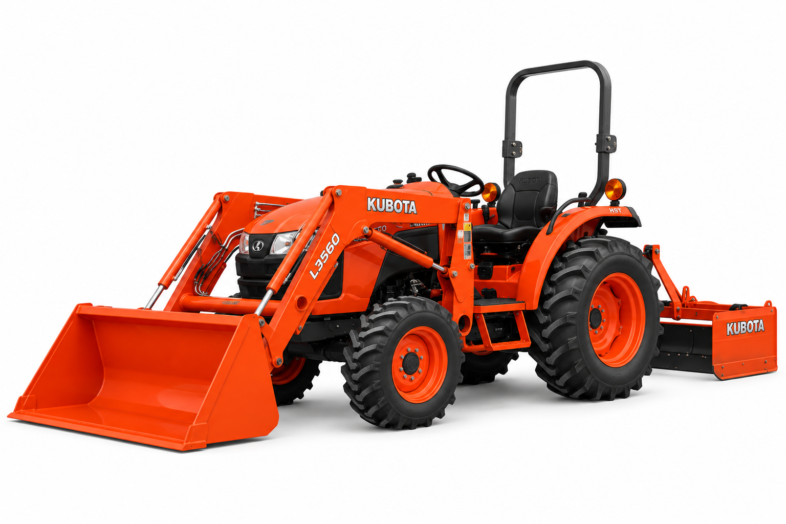 Kubota L3560 compact tractor for rent