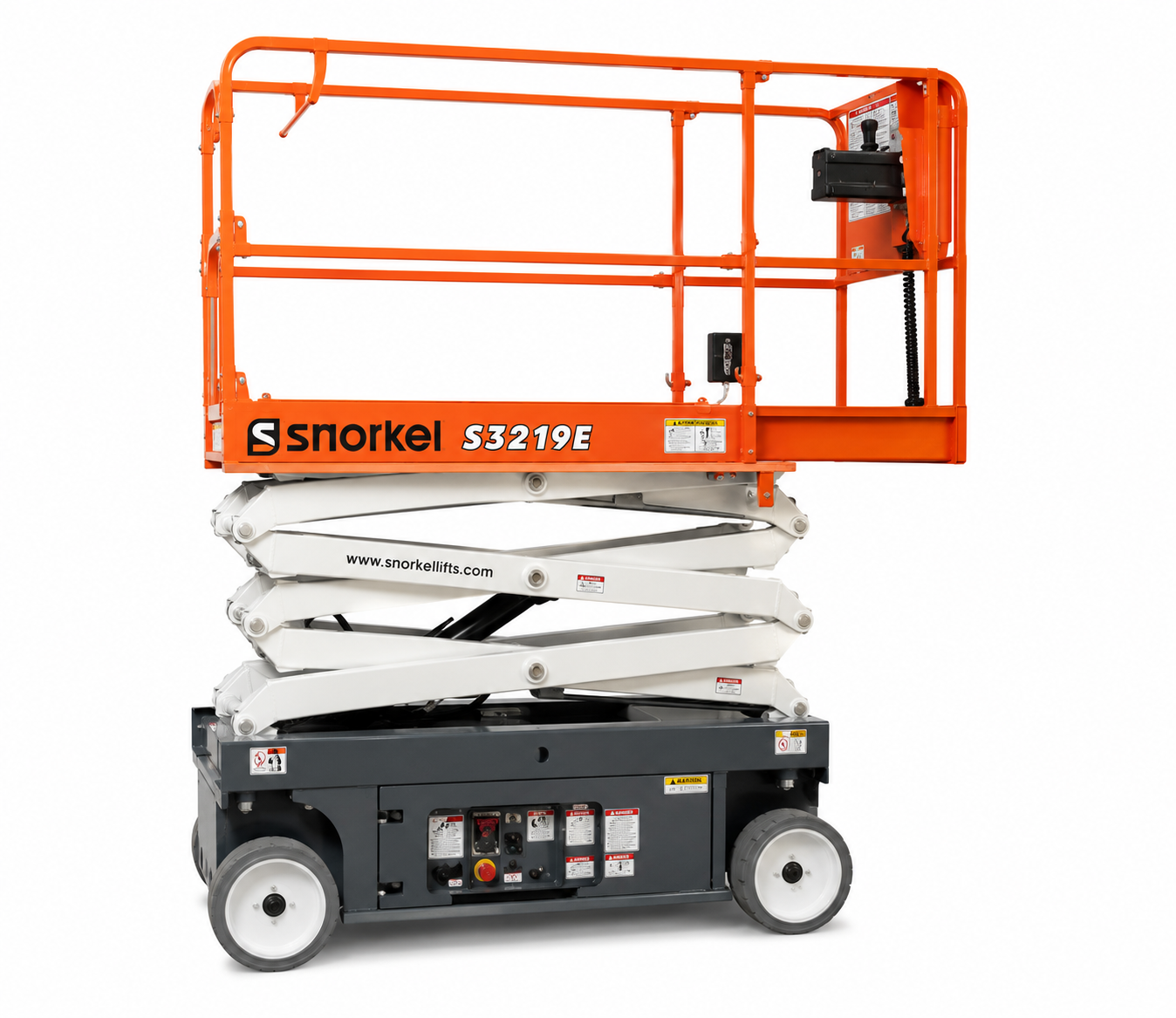 Snorkel S3219E scissor lift for rent