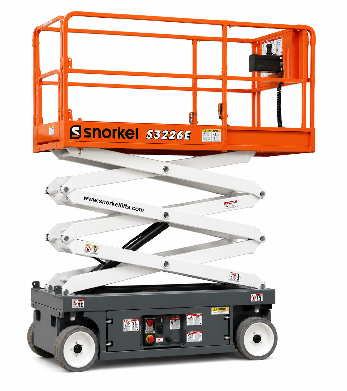 Snorkel S3226E scissor lift for rent