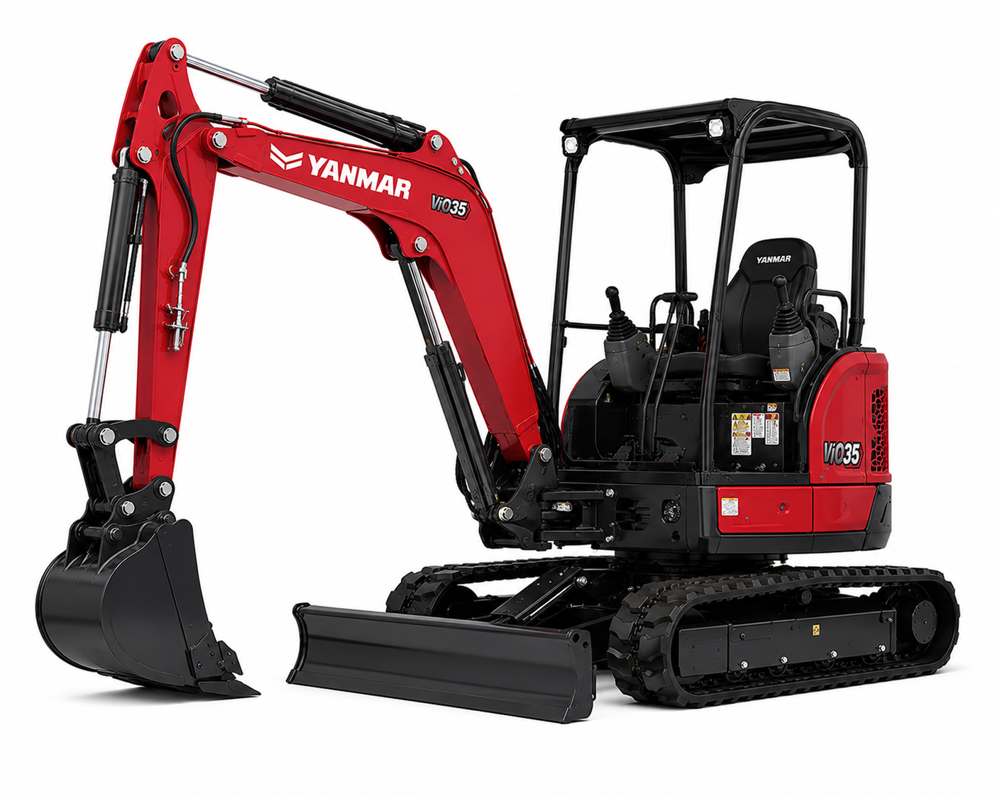 Yanmar ViO35 compact excavator for rent