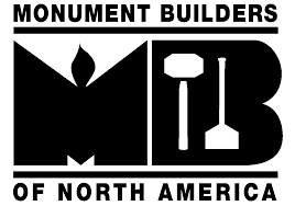 Black Monument Builders of North America logo with stylized M and B and tool icons