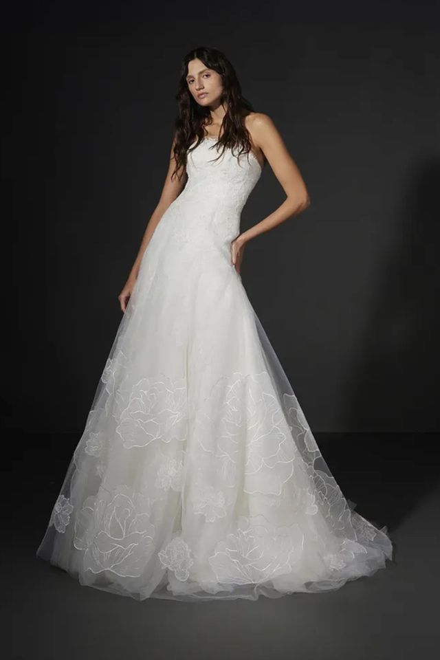 vera wang biscotti bridesmaid dress Bridal Party & Bridesmaids Dresses in Boston Victorian Taffeta Ball Gown Blissful Bite Apricot Bell Mini Dress Martina Liana ML1321 Is Size:10/44