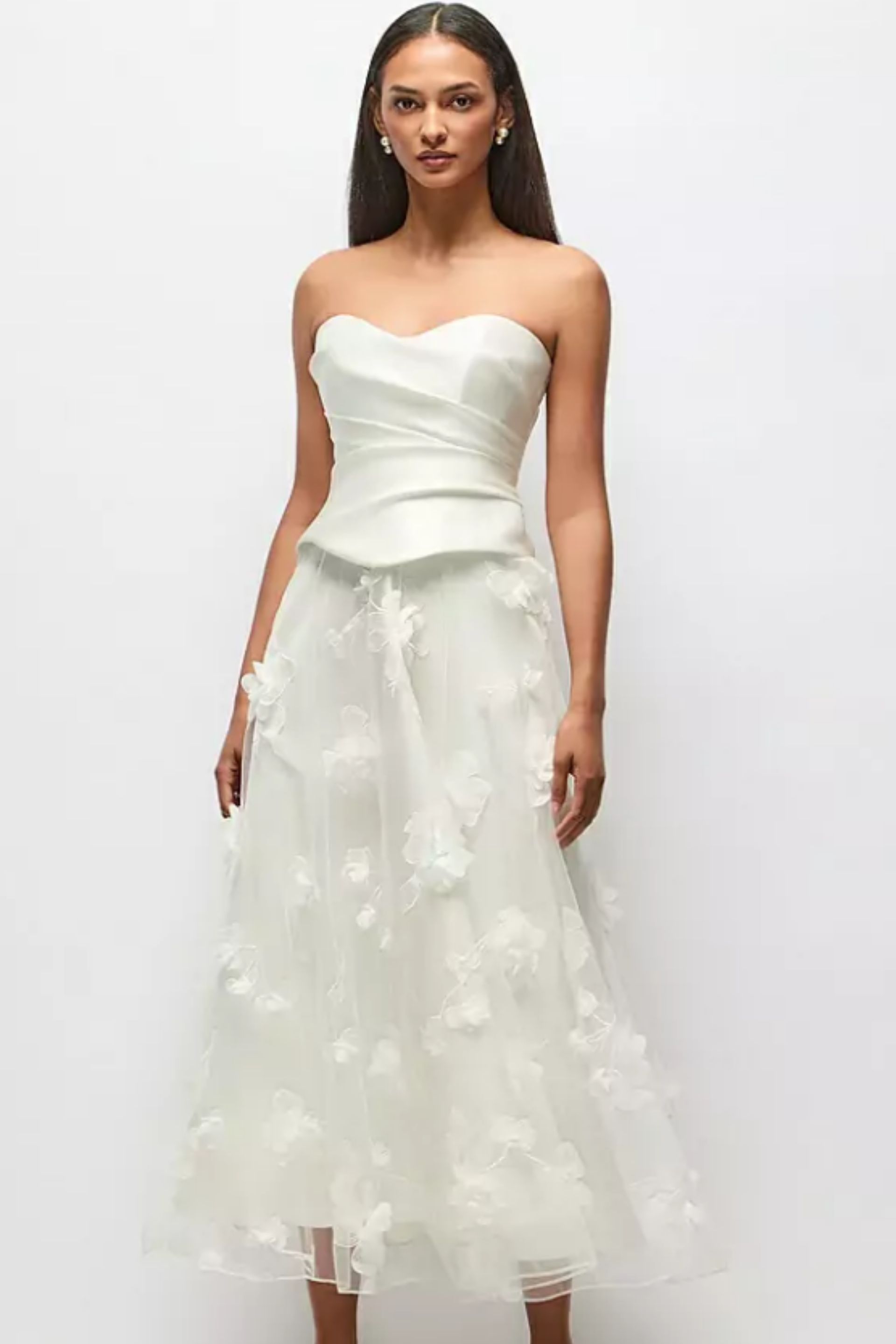 Boston amsale little white dress