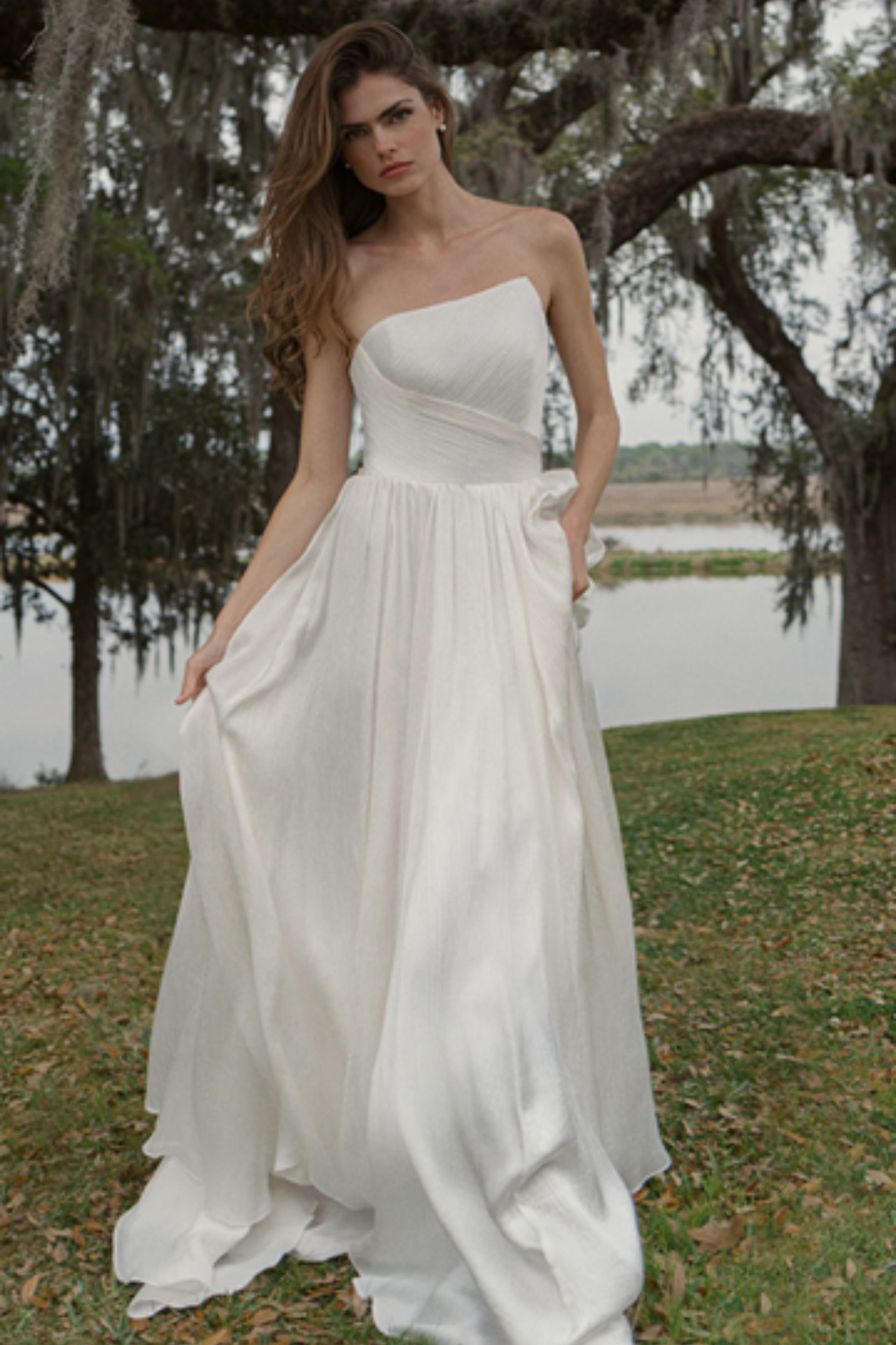 Anne Barge's wedding gowns