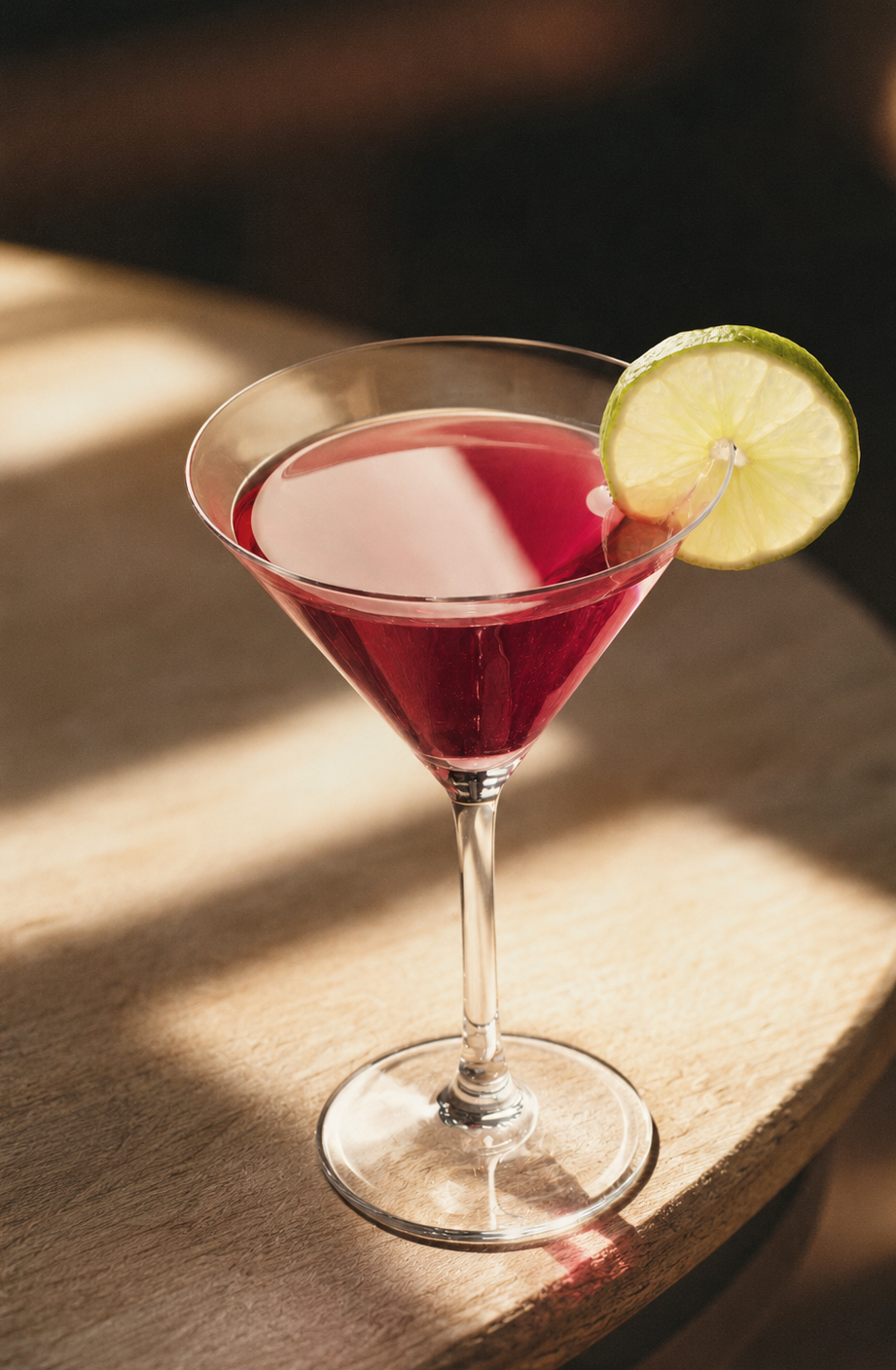 martini cocktail made with Native Dry Gin in a coupe glass with olive