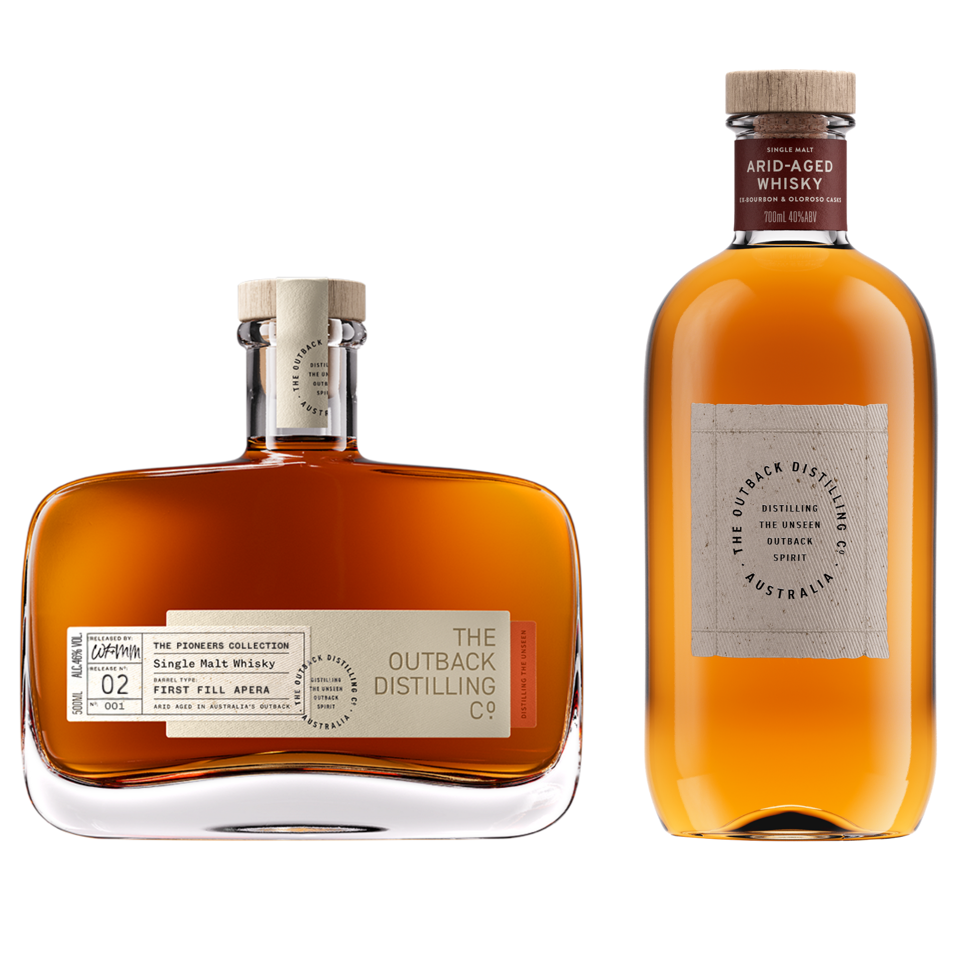 Native Dry Gin crafted with Australian botanicals by The Outback Distilling Co.