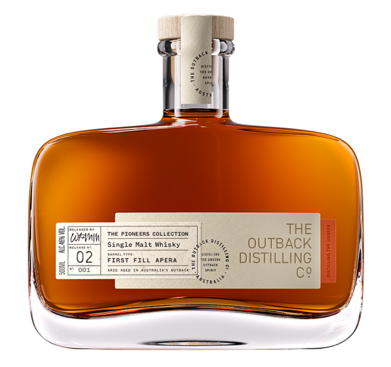 The Outback Distilling Co. Native Dry Gin crafted with Australian botanicals