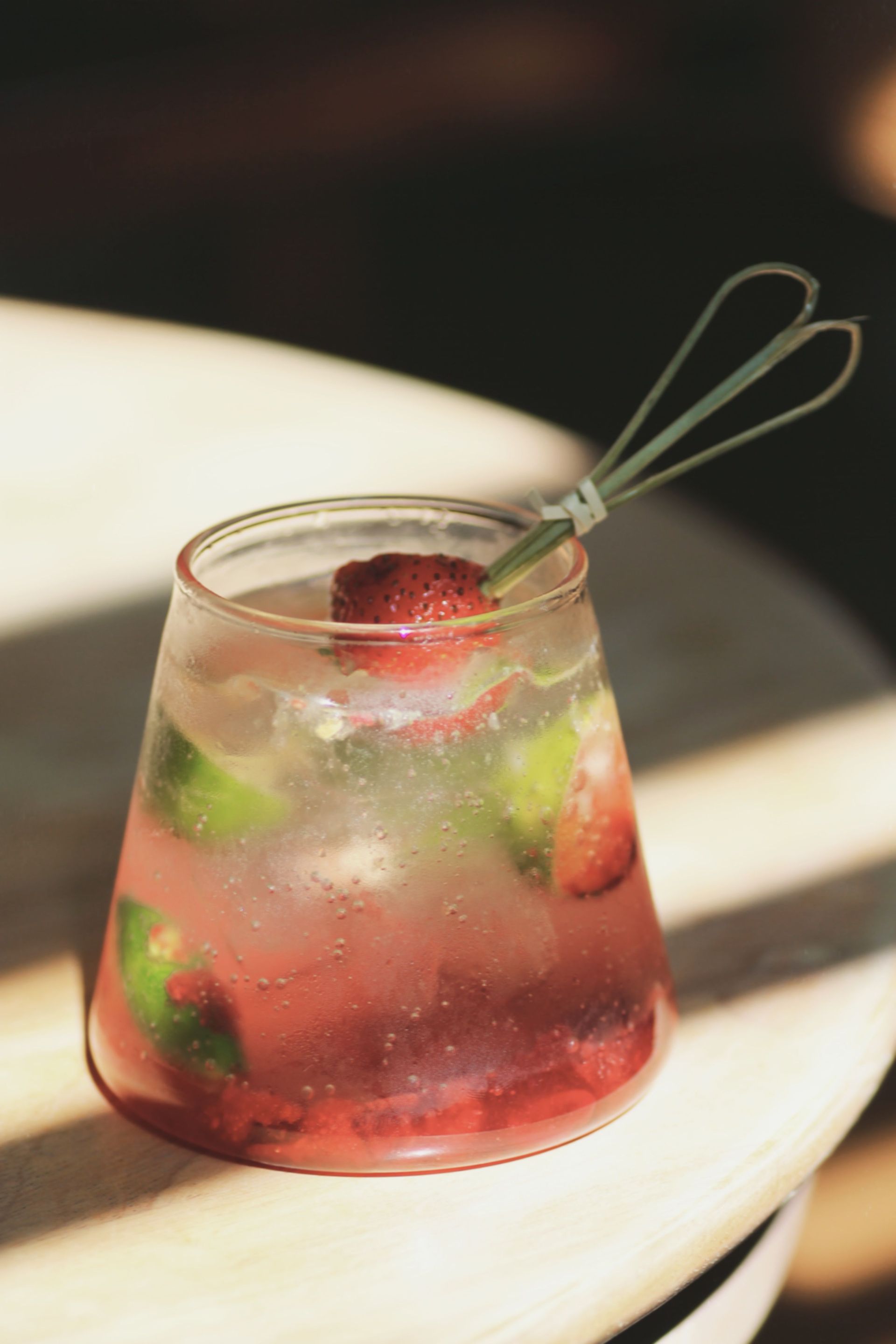 martini cocktail made with Native Dry Gin in a coupe glass with olive