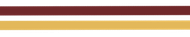 Three horizontal stripes: dark red, white, and gold on a light background.