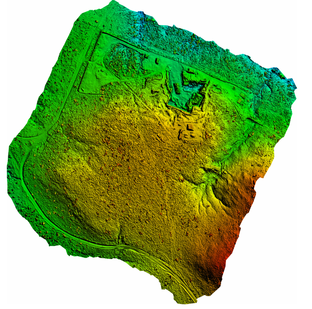 digital terrain model 
