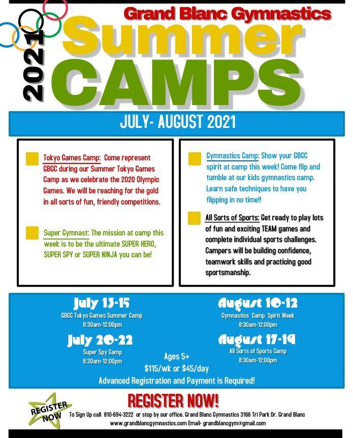 GBGC Summer Camp GBGC Summer Camp